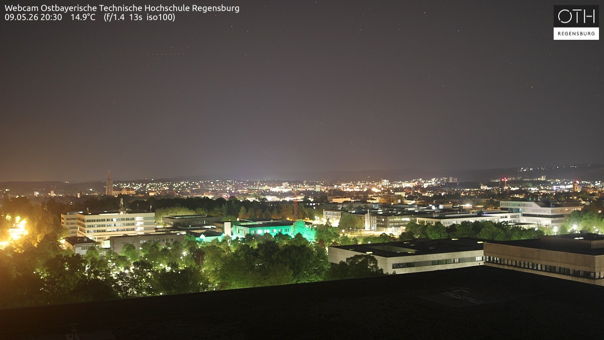 Archiv Foto Webcam Regensburg: Technische Hochschule