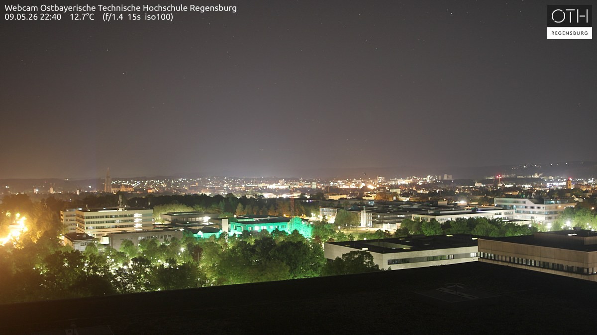 Archiv Foto Webcam Regensburg: Technische Hochschule