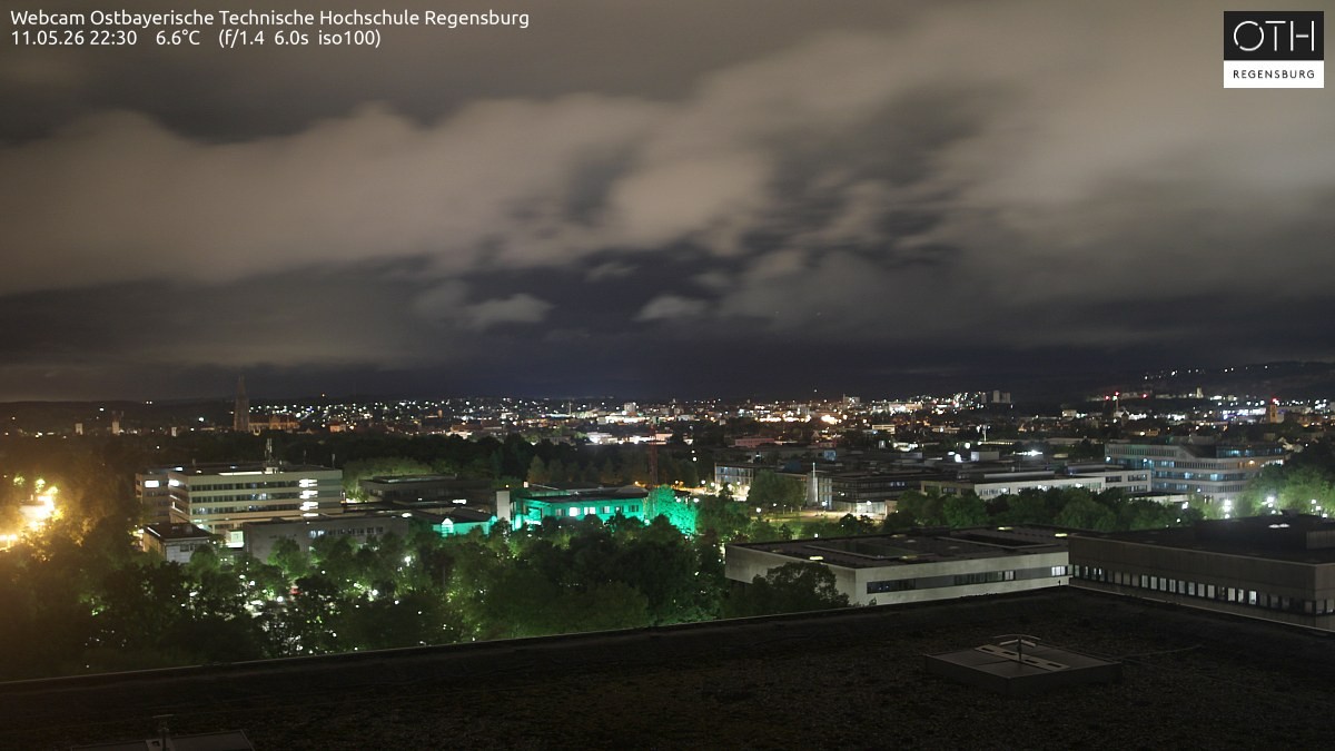 Archiv Foto Webcam Regensburg: Technische Hochschule