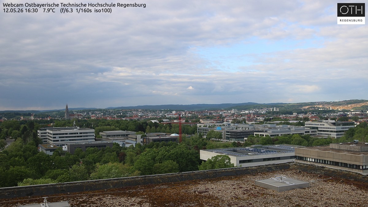 Archiv Foto Webcam Regensburg: Technische Hochschule