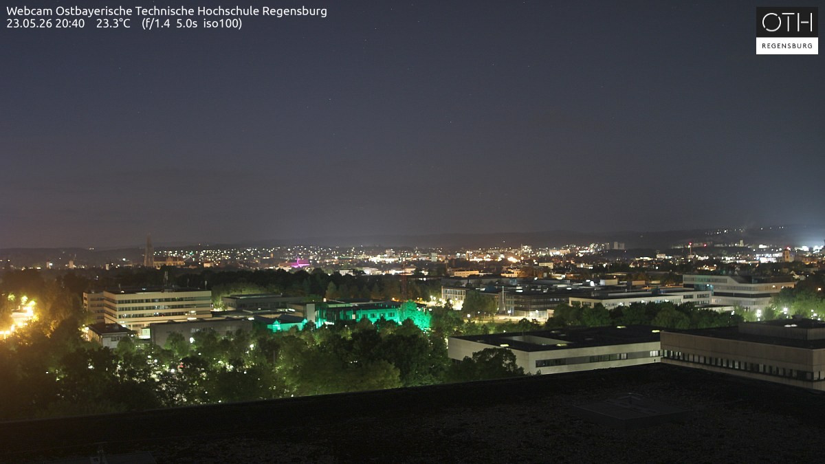 Archiv Foto Webcam Regensburg: Technische Hochschule