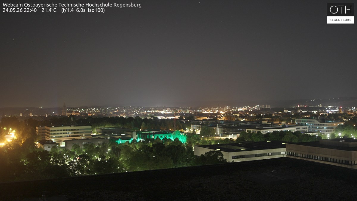 Archived image Regensburg - Webcam OTH