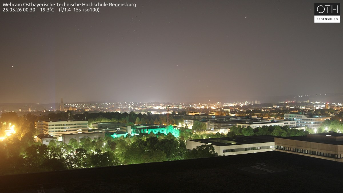 Archived image Regensburg - Webcam OTH