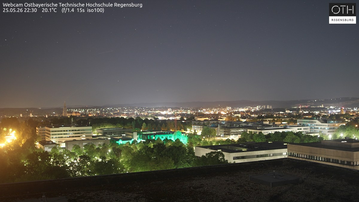 Archiv Foto Webcam Regensburg: Technische Hochschule