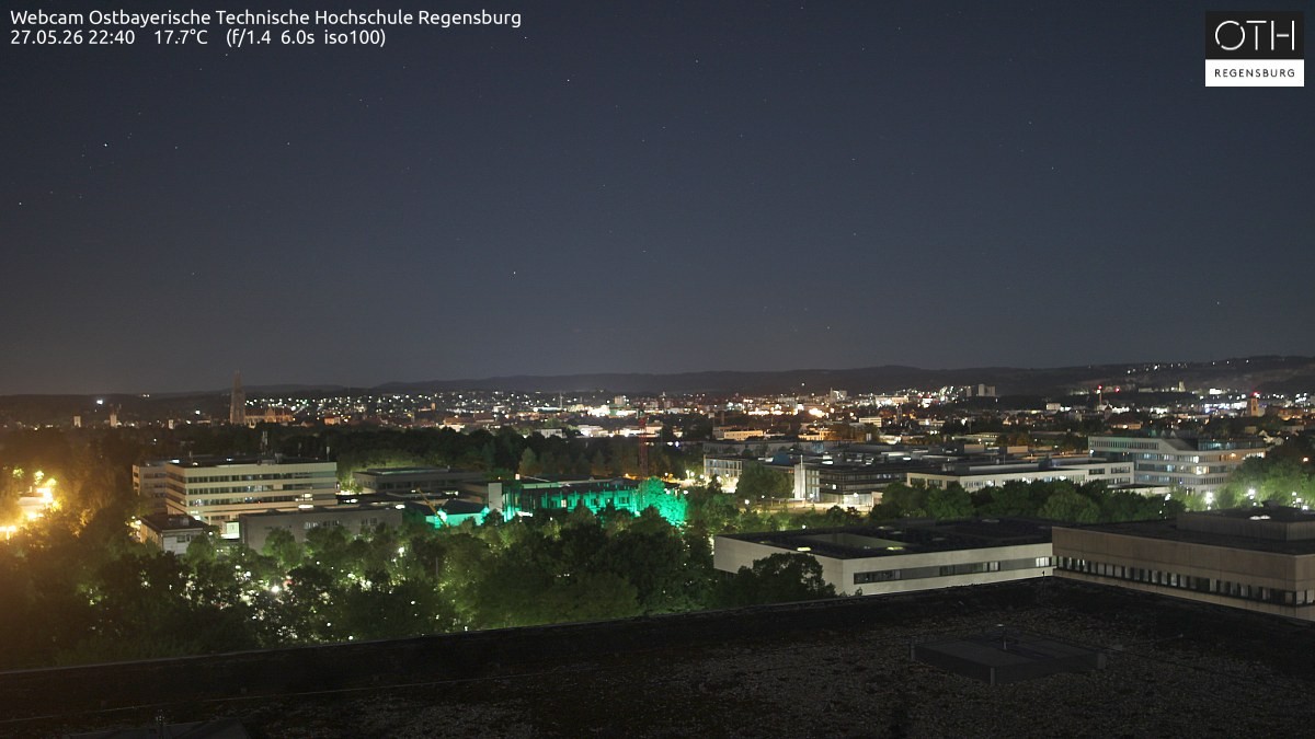 Archived image Regensburg - Webcam OTH