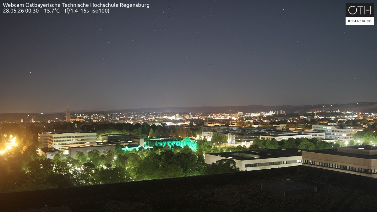 Archived image Regensburg - Webcam OTH