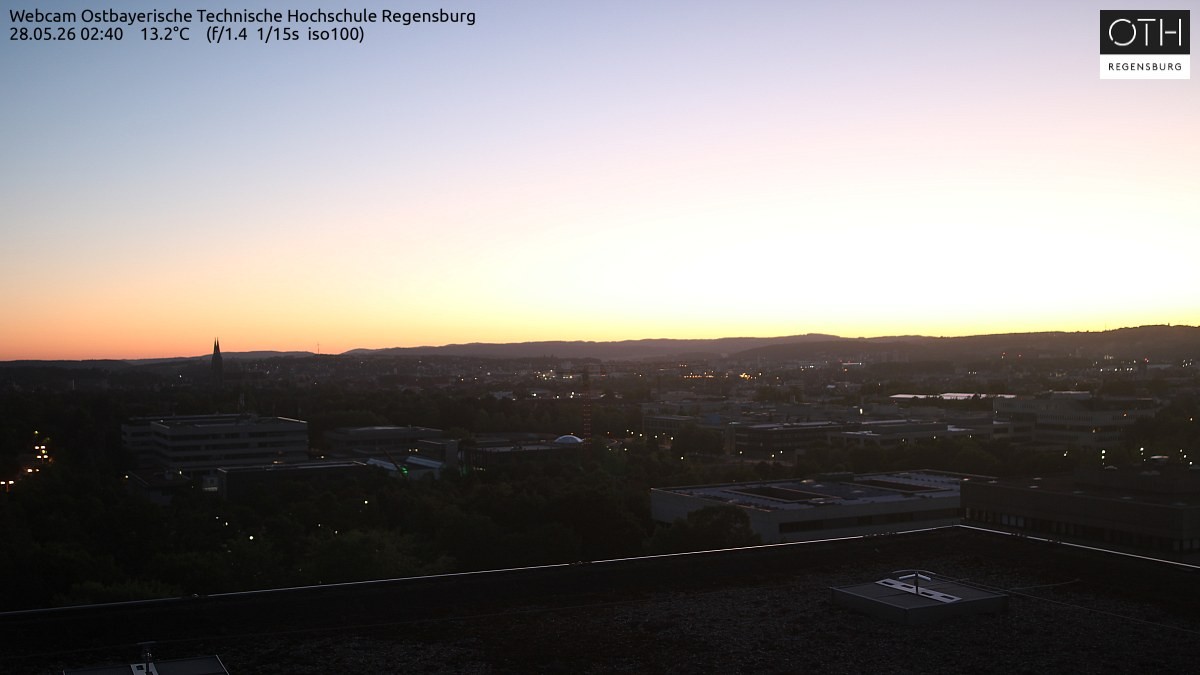 Archived image Regensburg - Webcam OTH