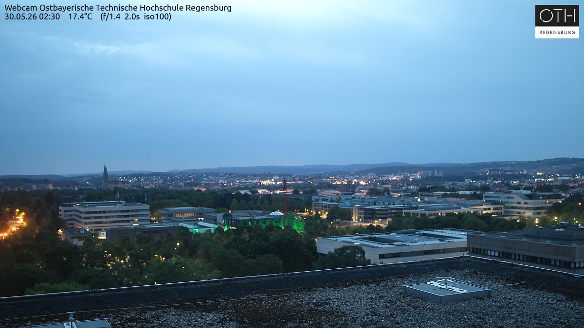 Archiv Foto Webcam Regensburg: Technische Hochschule