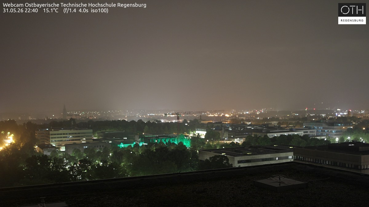 Archiv Foto Webcam Regensburg: Technische Hochschule