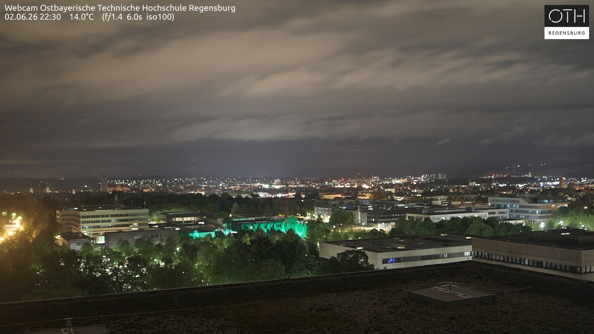Archiv Foto Webcam Regensburg: Technische Hochschule