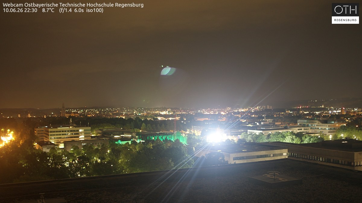 Archiv Foto Webcam Regensburg: Technische Hochschule
