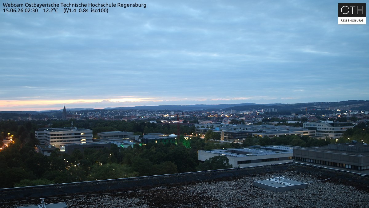 Archiv Foto Webcam Regensburg: Technische Hochschule