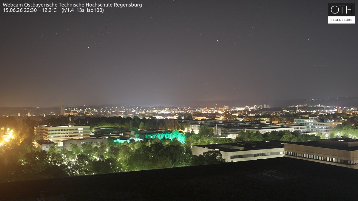 Archiv Foto Webcam Regensburg: Technische Hochschule