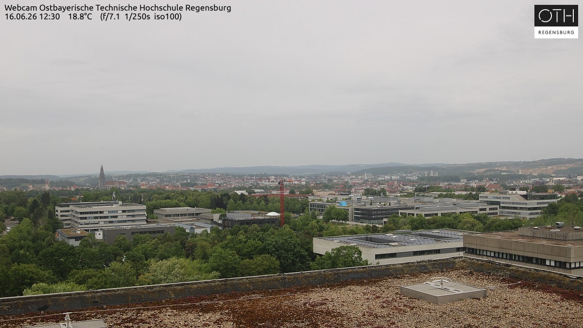 Archived image Regensburg - Webcam OTH