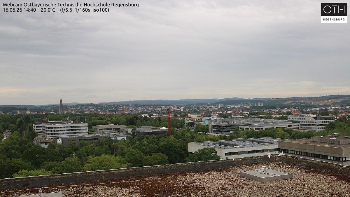Archived image Regensburg - Webcam OTH
