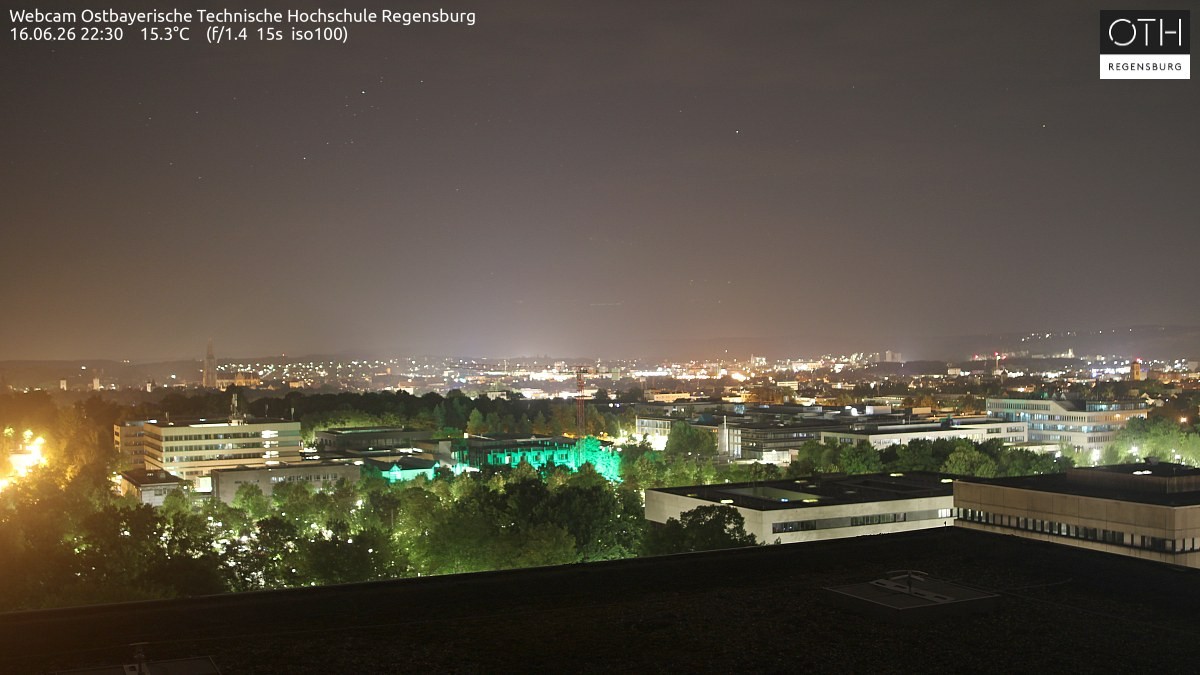 Archived image Regensburg - Webcam OTH