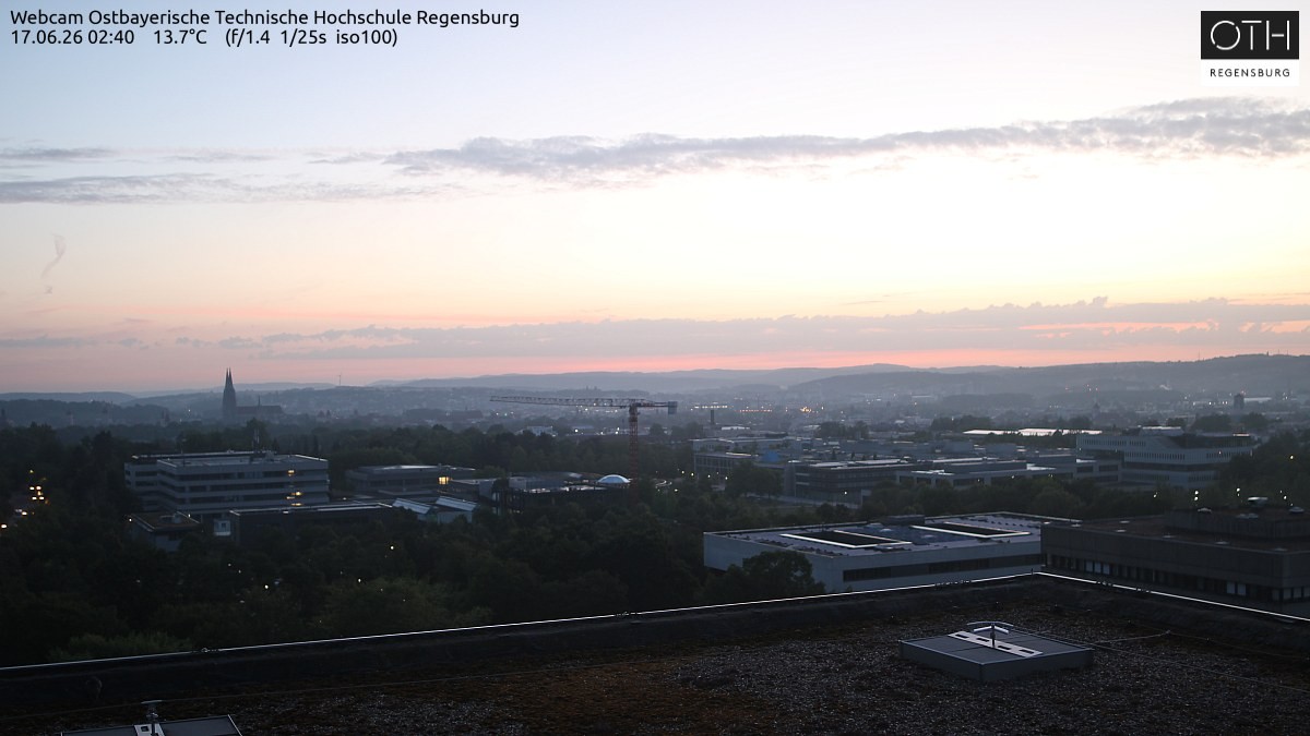 Archived image Regensburg - Webcam OTH