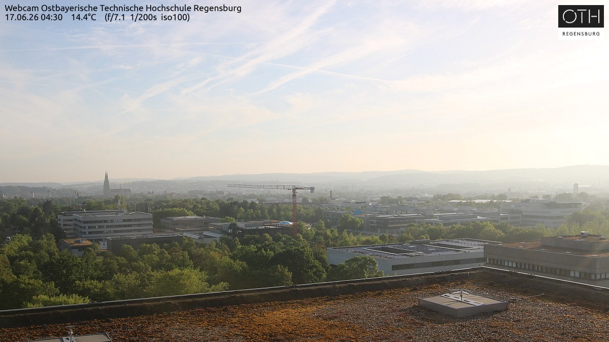 Archived image Regensburg - Webcam OTH