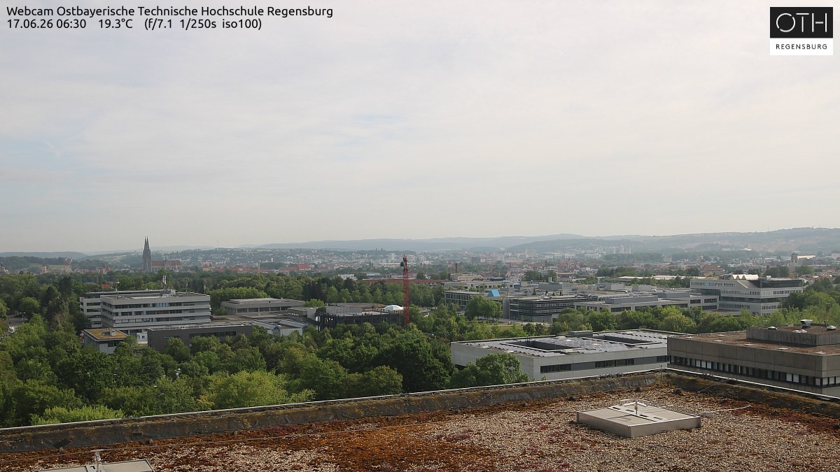 Archived image Regensburg - Webcam OTH