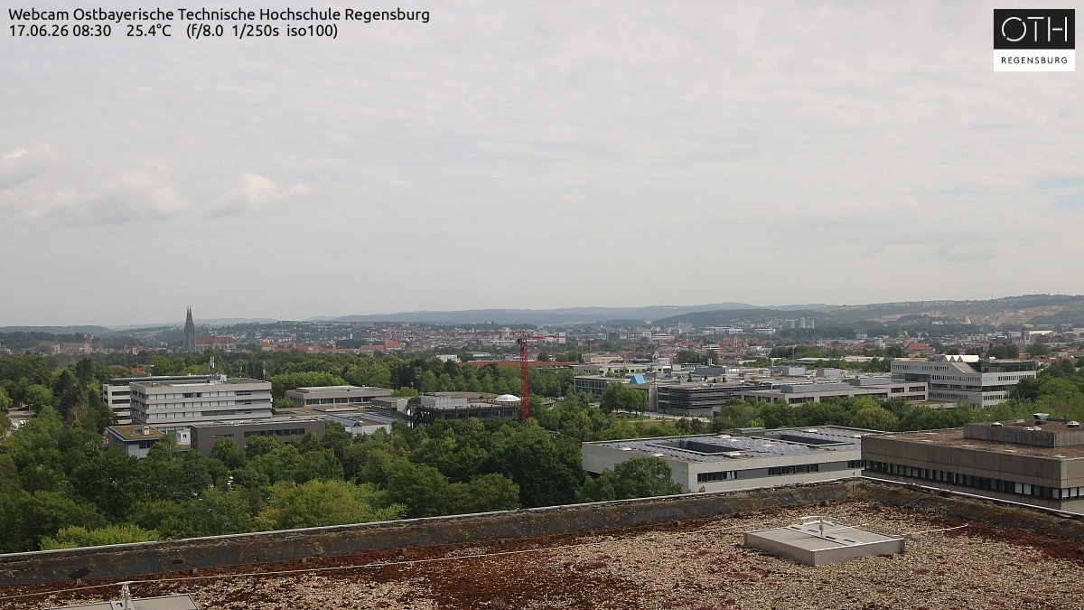 Archived image Regensburg - Webcam OTH