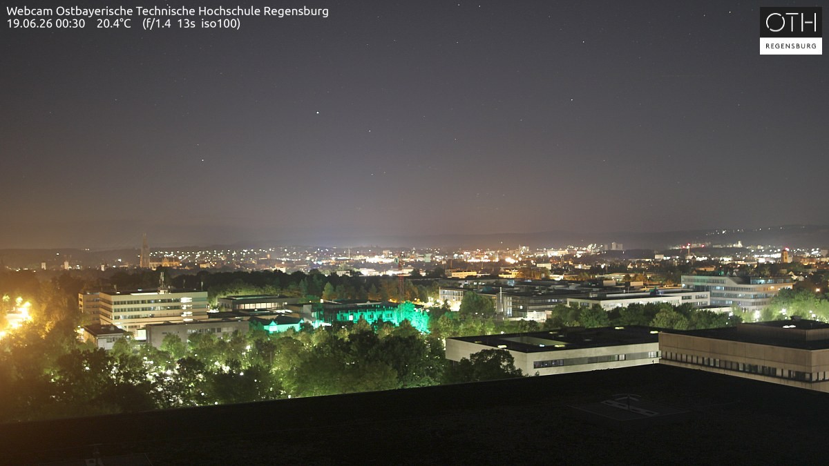 Archiv Foto Webcam Regensburg: Technische Hochschule