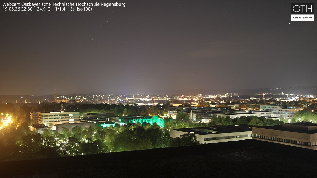 Archiv Foto Webcam Regensburg: Technische Hochschule