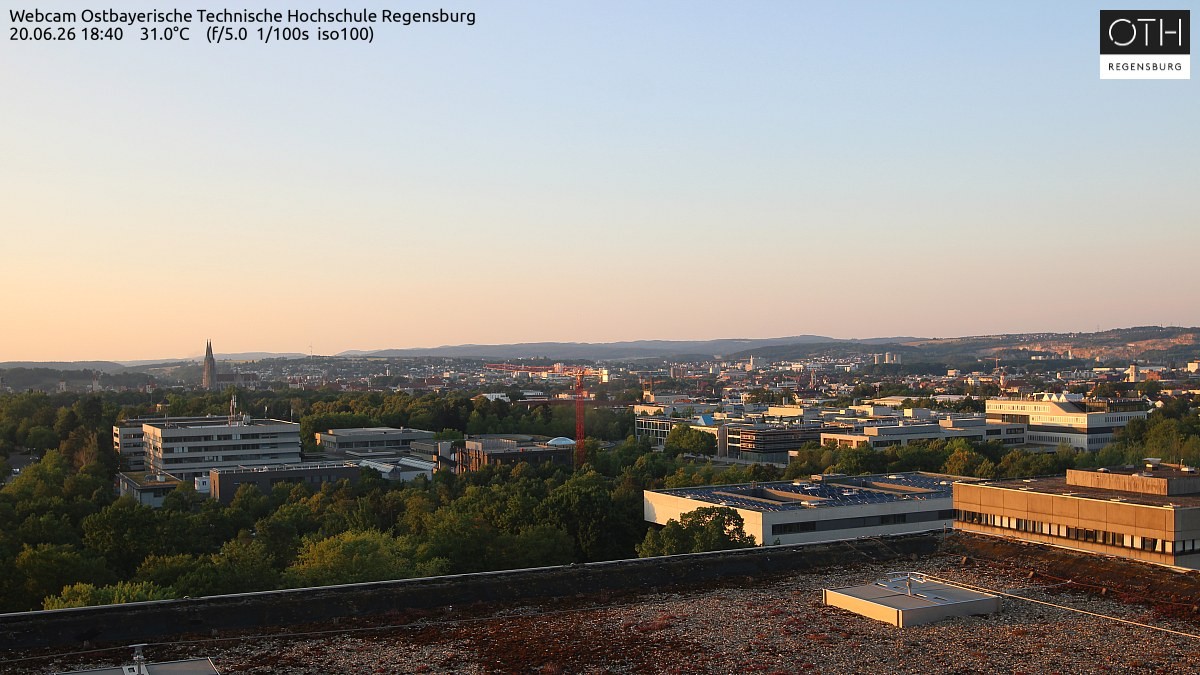 Archived image Regensburg - Webcam OTH
