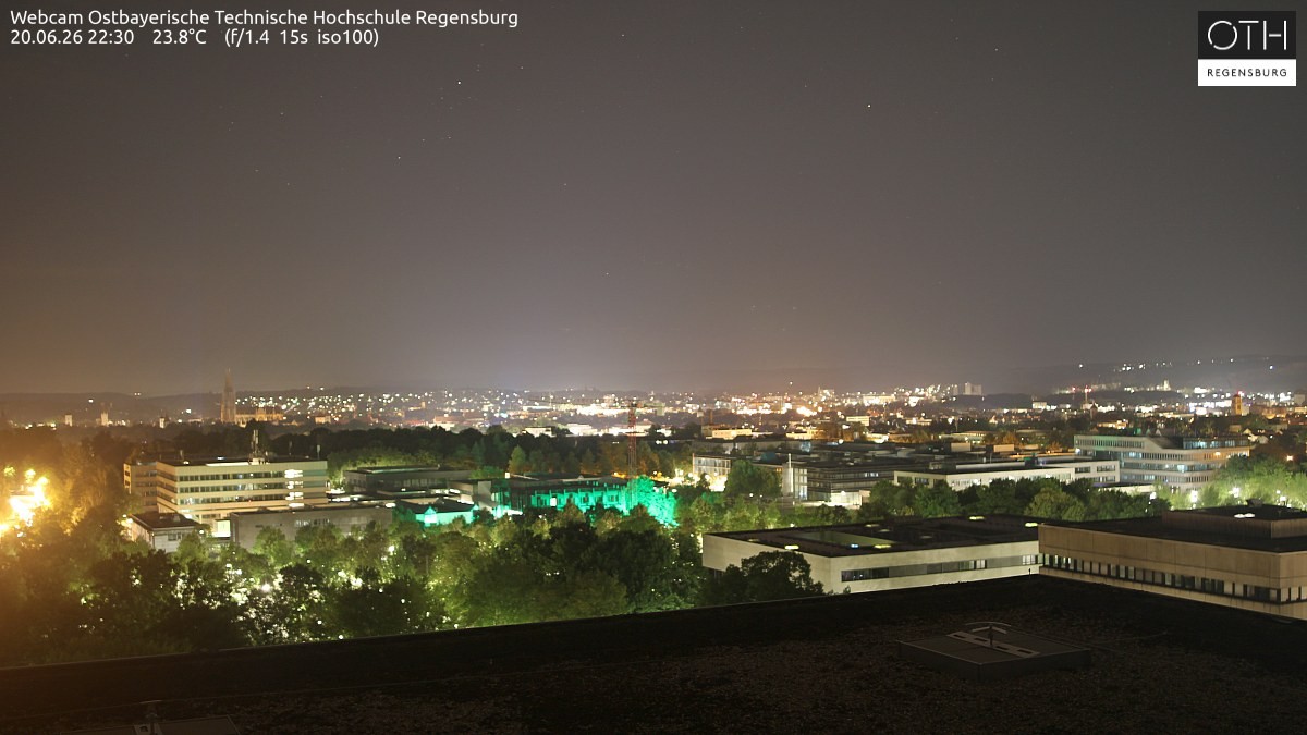Archiv Foto Webcam Regensburg: Technische Hochschule