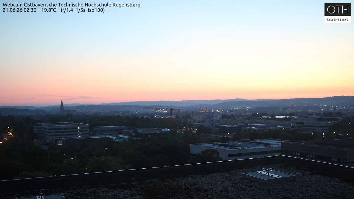Archived image Regensburg - Webcam OTH