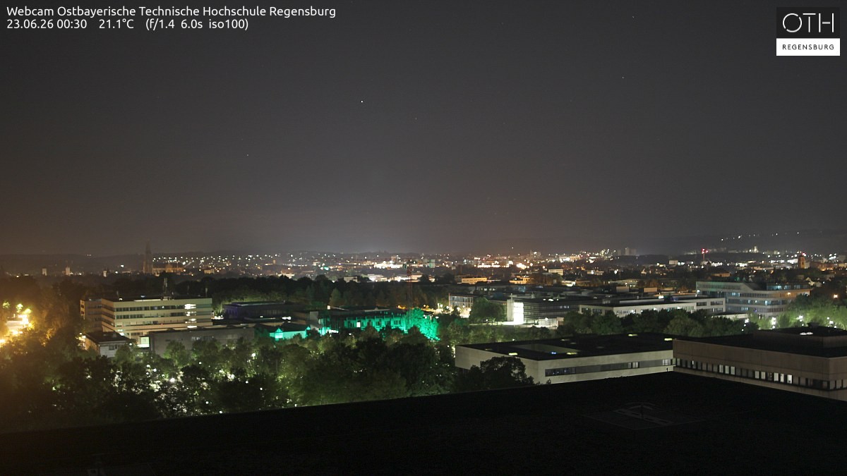 Archiv Foto Webcam Regensburg: Technische Hochschule