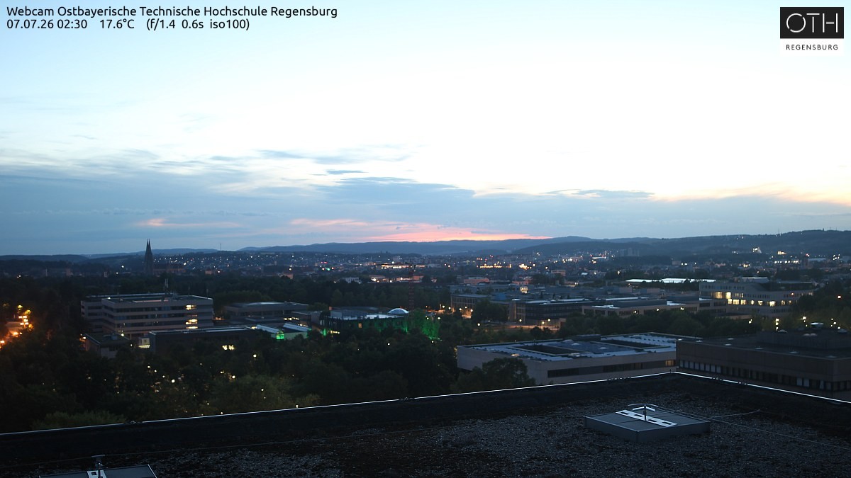 Archiv Foto Webcam Regensburg: Technische Hochschule