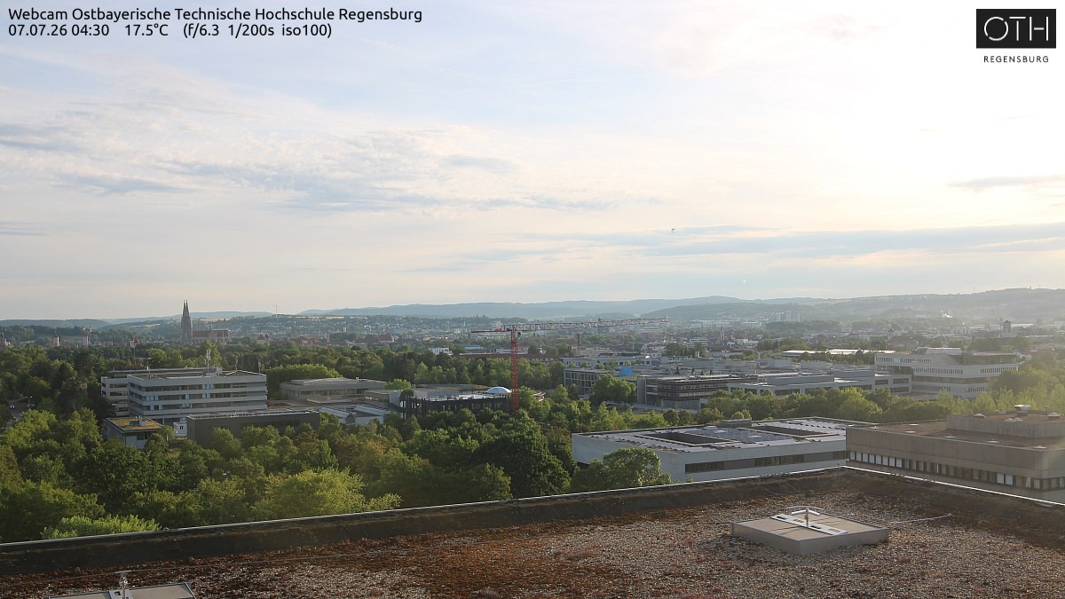 Archived image Regensburg - Webcam OTH