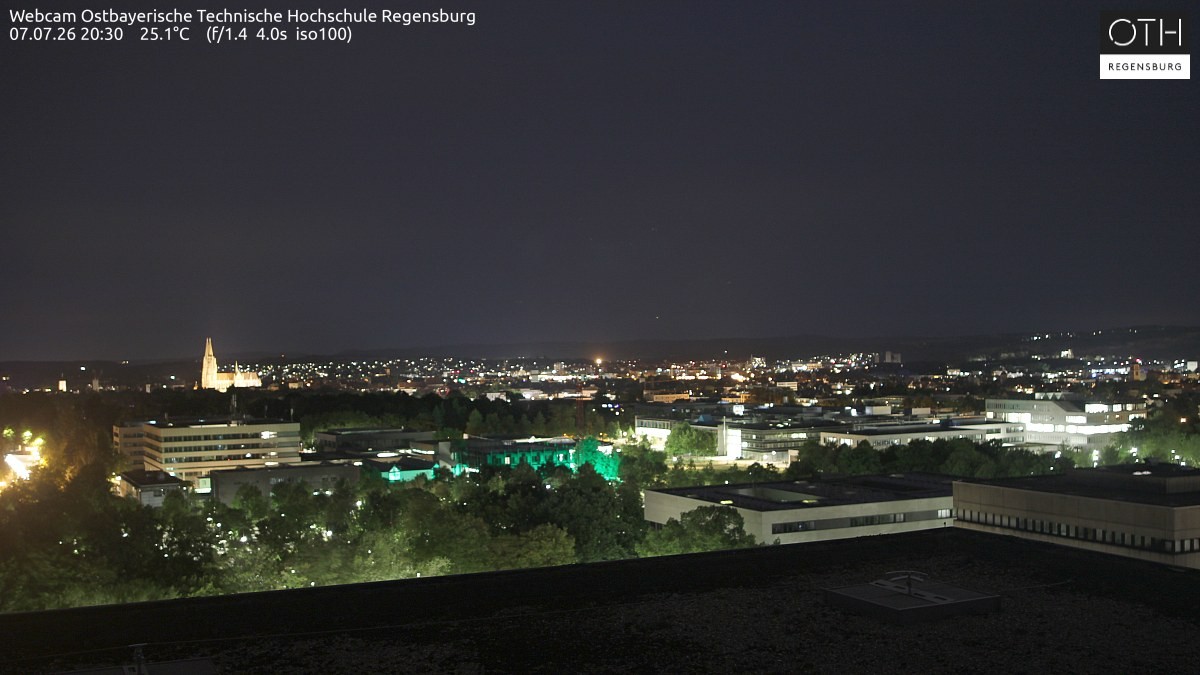 Archived image Regensburg - Webcam OTH