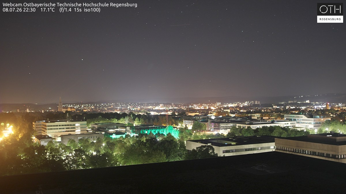 Archiv Foto Webcam Regensburg: Technische Hochschule