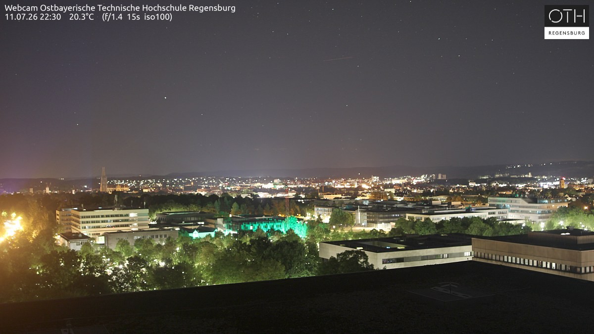 Archived image Regensburg - Webcam OTH