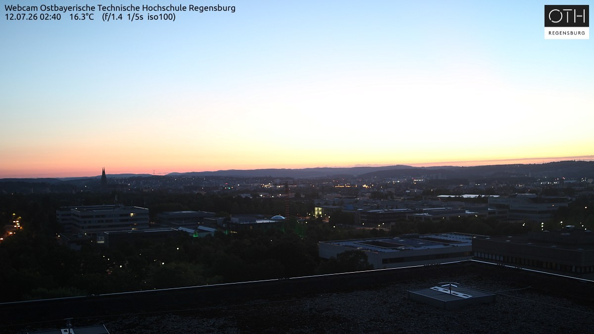 Archived image Regensburg - Webcam OTH