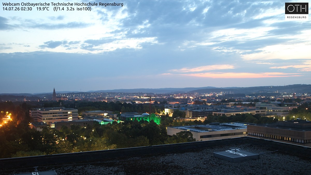 Archiv Foto Webcam Regensburg: Technische Hochschule