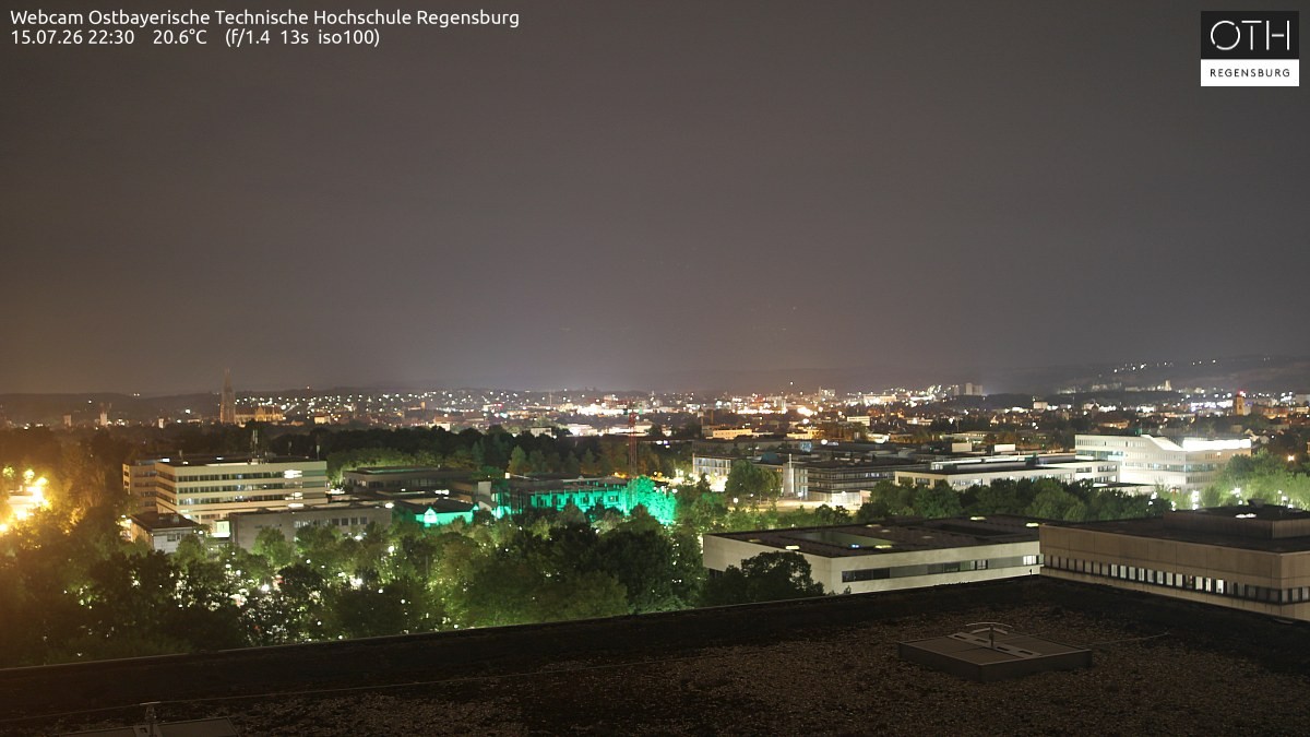Archived image Regensburg - Webcam OTH