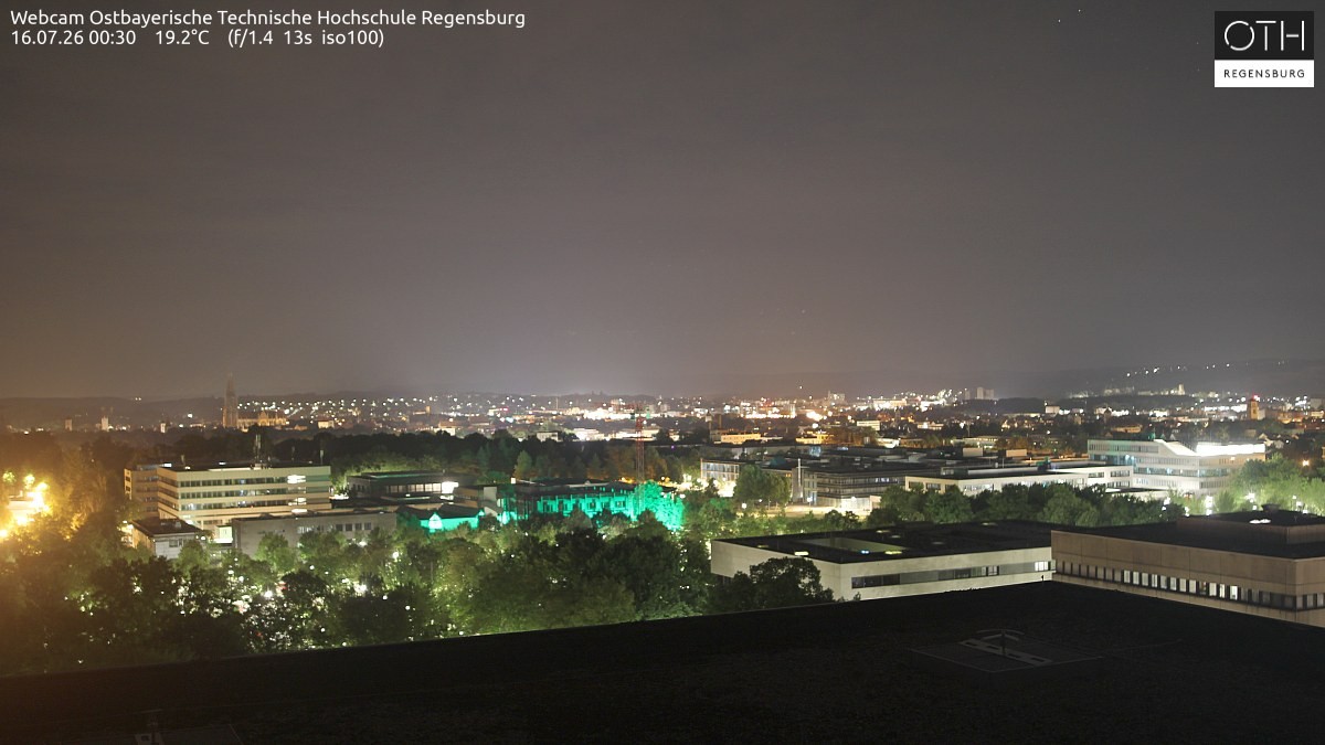 Archived image Regensburg - Webcam OTH