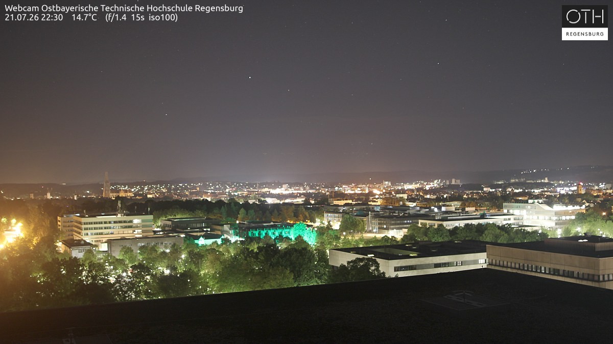 Archiv Foto Webcam Regensburg: Technische Hochschule