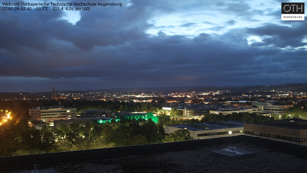 Archiv Foto Webcam Regensburg: Technische Hochschule