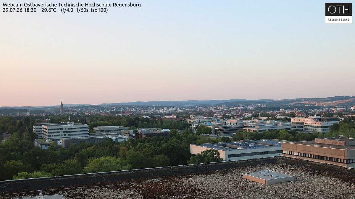 Archiv Foto Webcam Regensburg: Technische Hochschule
