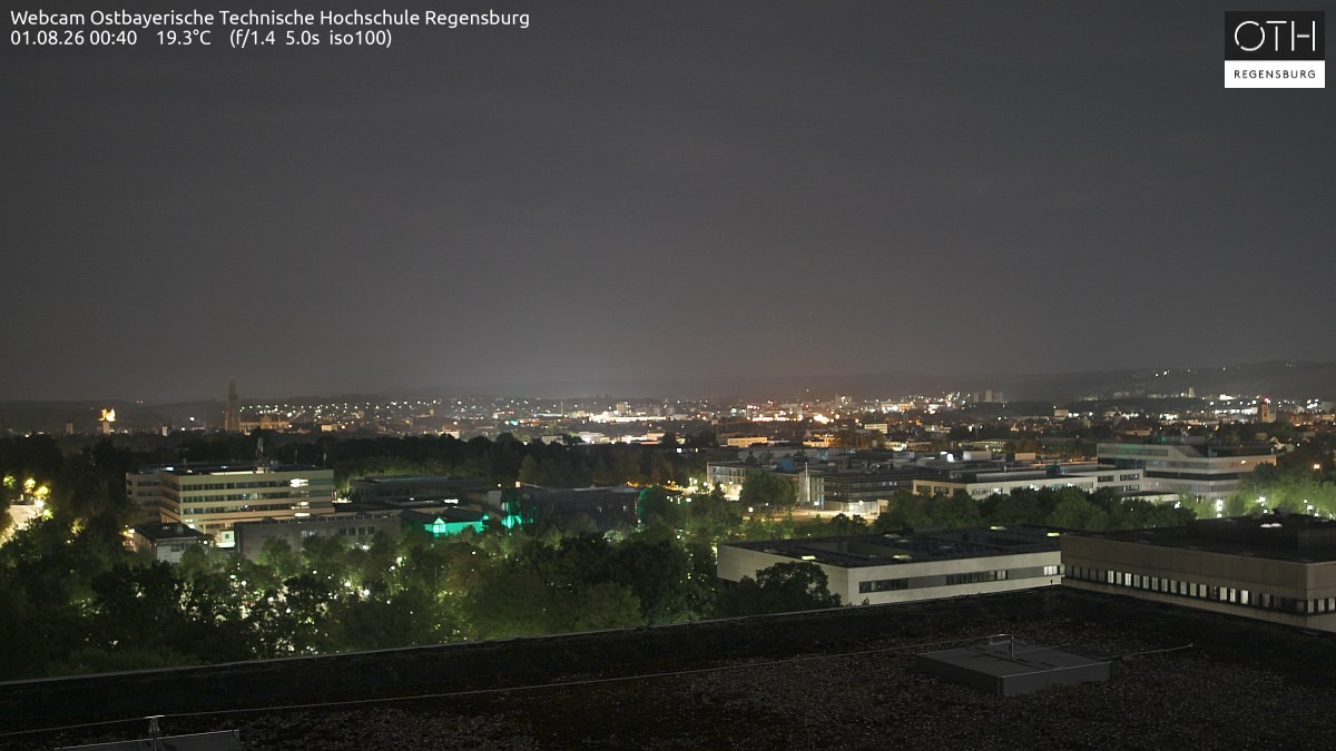Archiv Foto Webcam Regensburg: Technische Hochschule