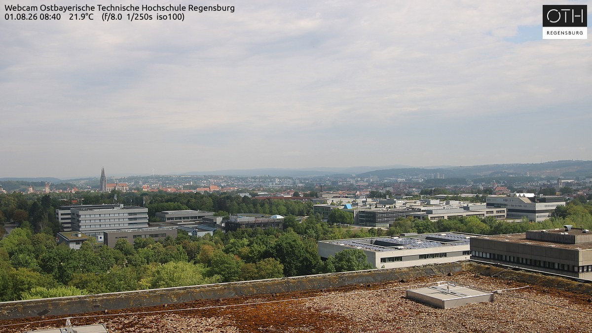 Archiv Foto Webcam Regensburg: Technische Hochschule