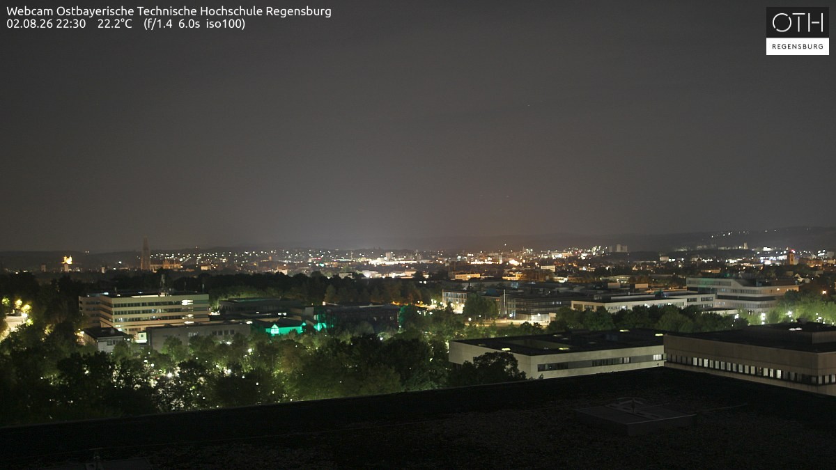 Archiv Foto Webcam Regensburg: Technische Hochschule