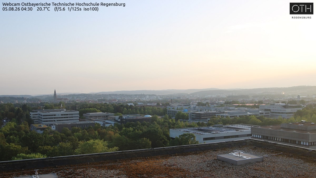 Archived image Regensburg - Webcam OTH