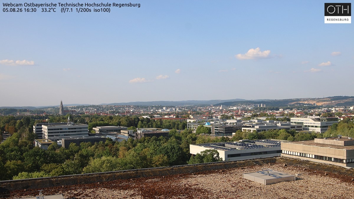 Archived image Regensburg - Webcam OTH