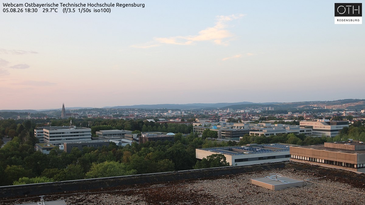 Archived image Regensburg - Webcam OTH
