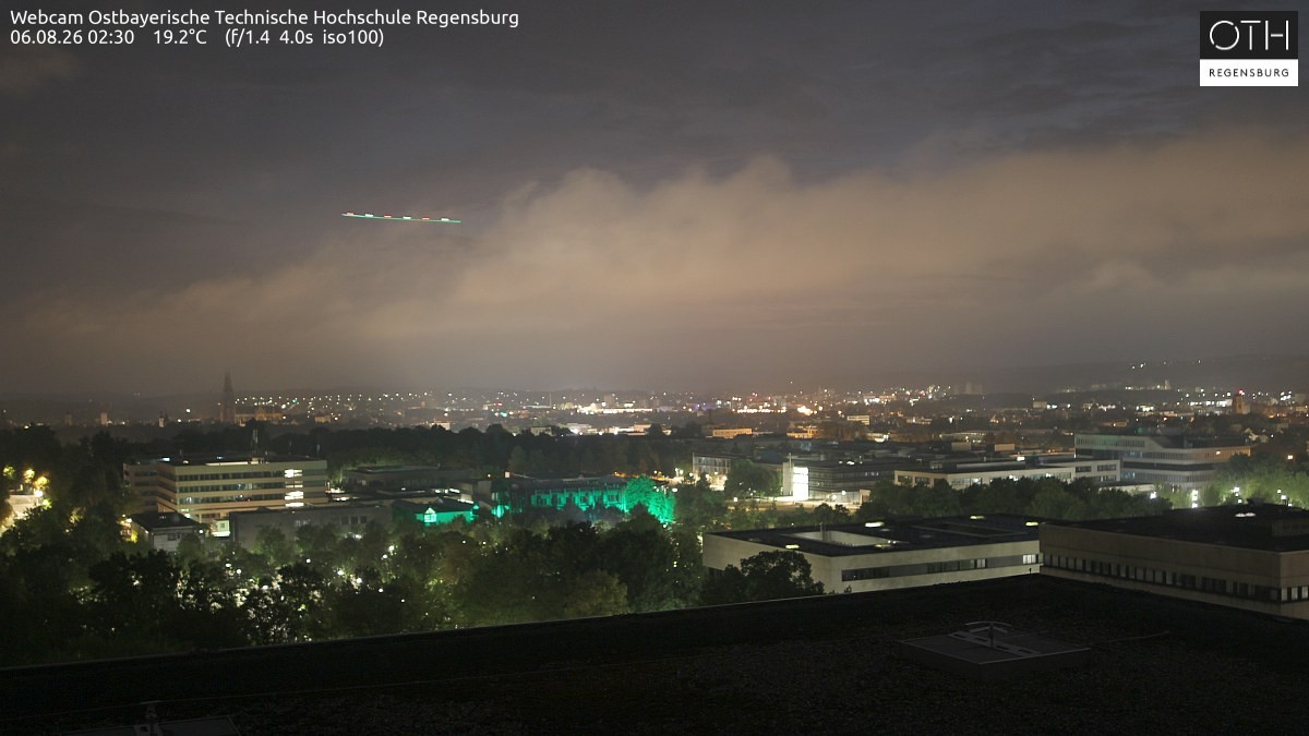 Archiv Foto Webcam Regensburg: Technische Hochschule