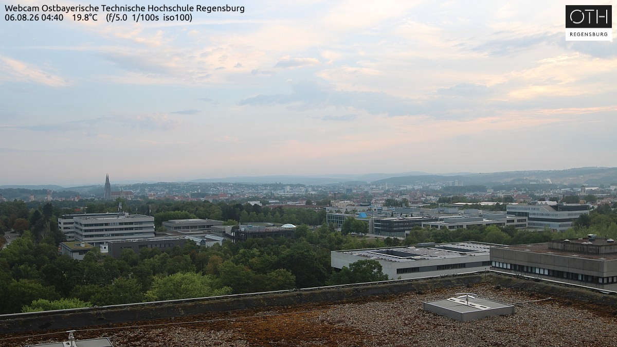 Archived image Regensburg - Webcam OTH